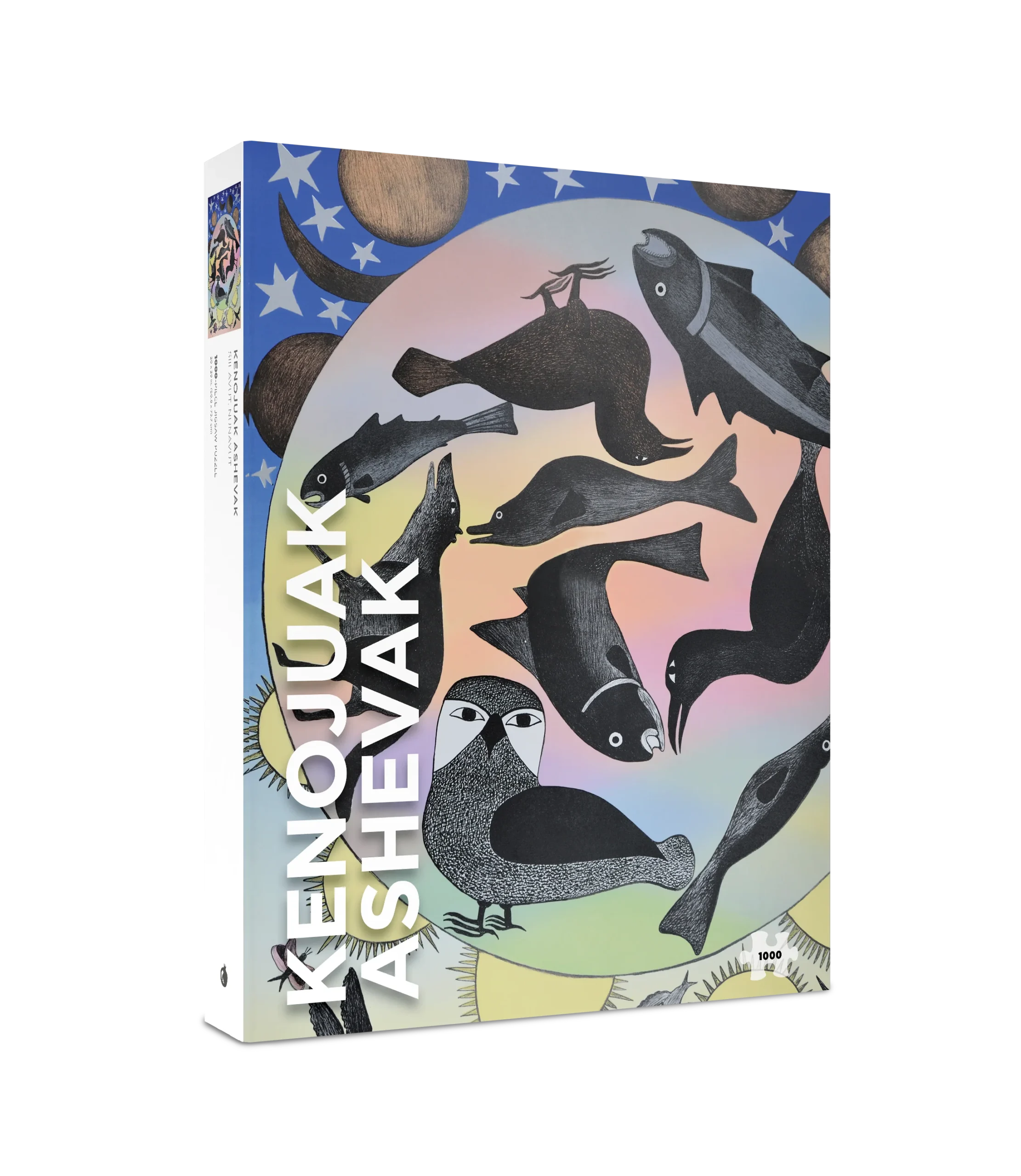 Kenojuak Ashevak: Siilavut, Nunavut 1000-Piece Jigsaw Puzzle