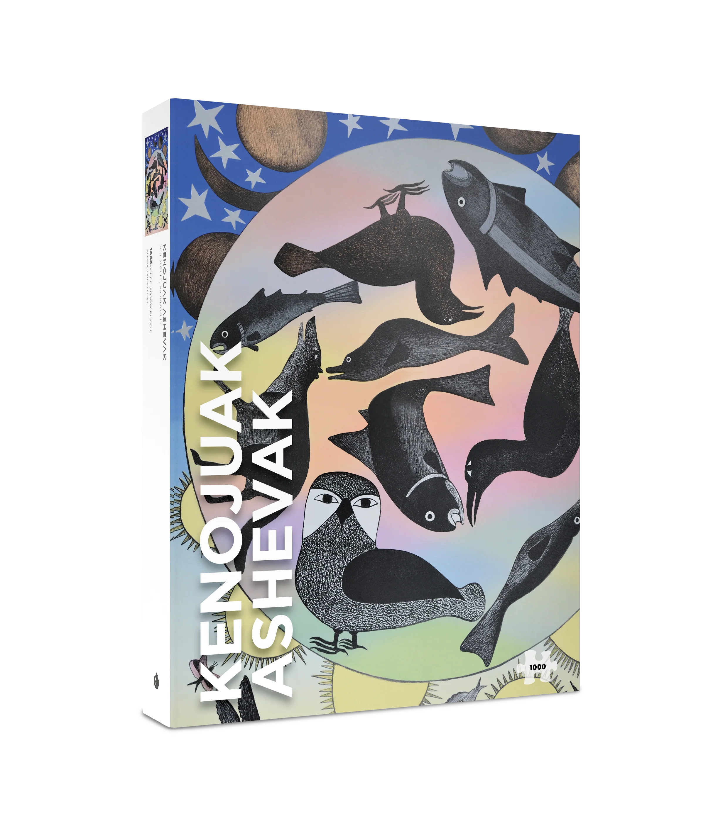 Kenojuak Ashevak: Siilavut, Nunavut 1000-Piece Jigsaw Puzzle