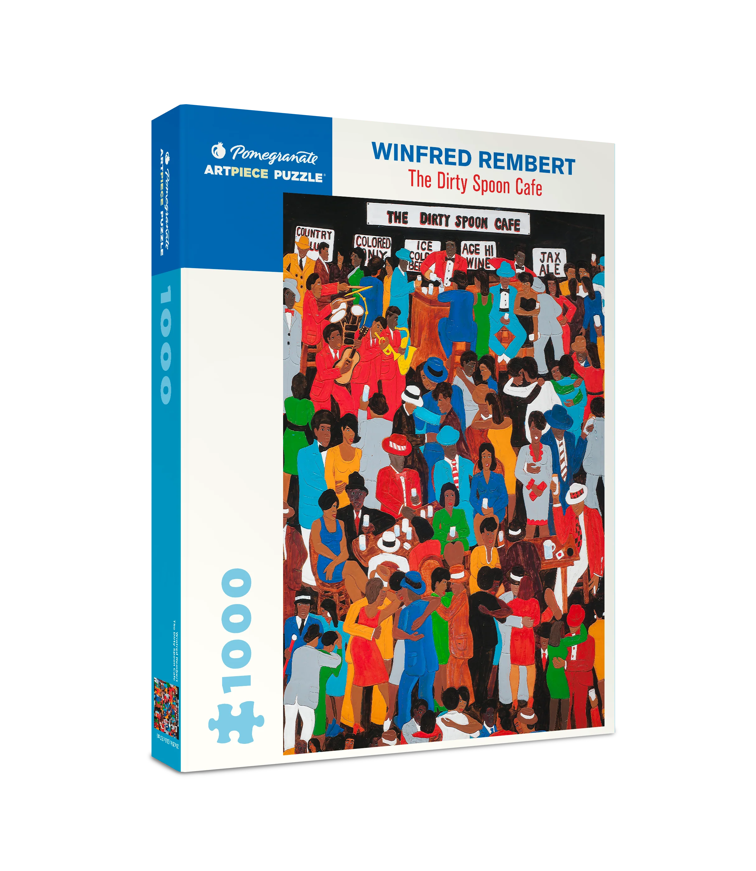 Winfred Rembert: The Dirty Spoon Cafe 1000-Piece Jigsaw Puzzle
