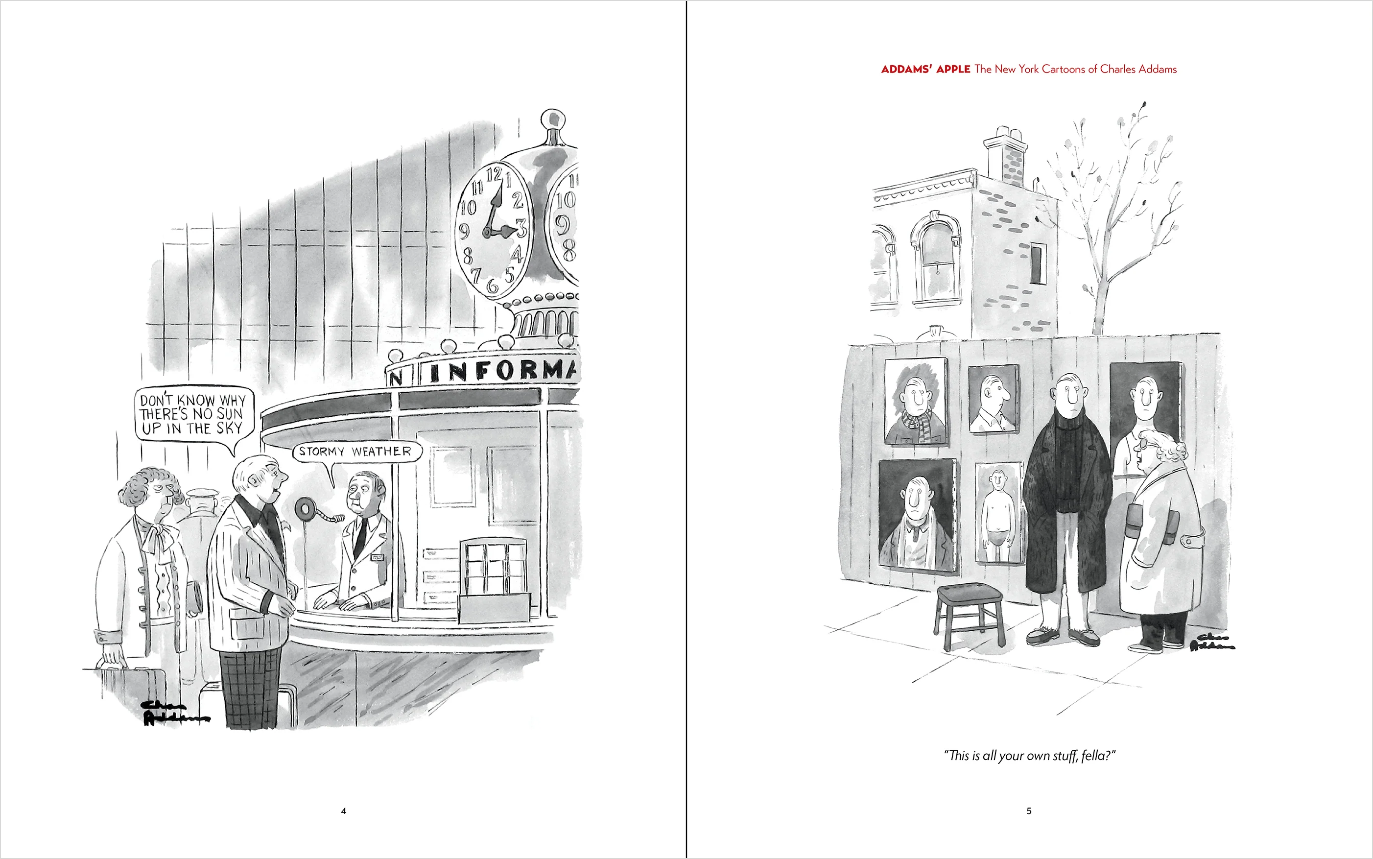 Addams' Apple: The New York Cartoons of Charles Addams 4 Addams' Apple: The New York Cartoons of Charles Addams