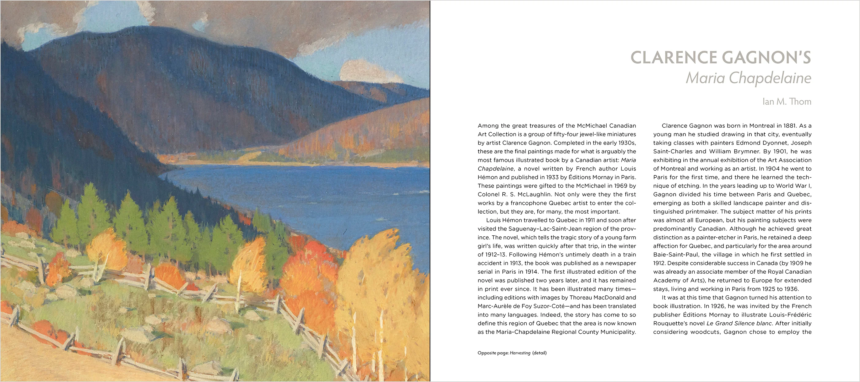 Clarence Gagnon: The Maria Chapdelaine Illustrations