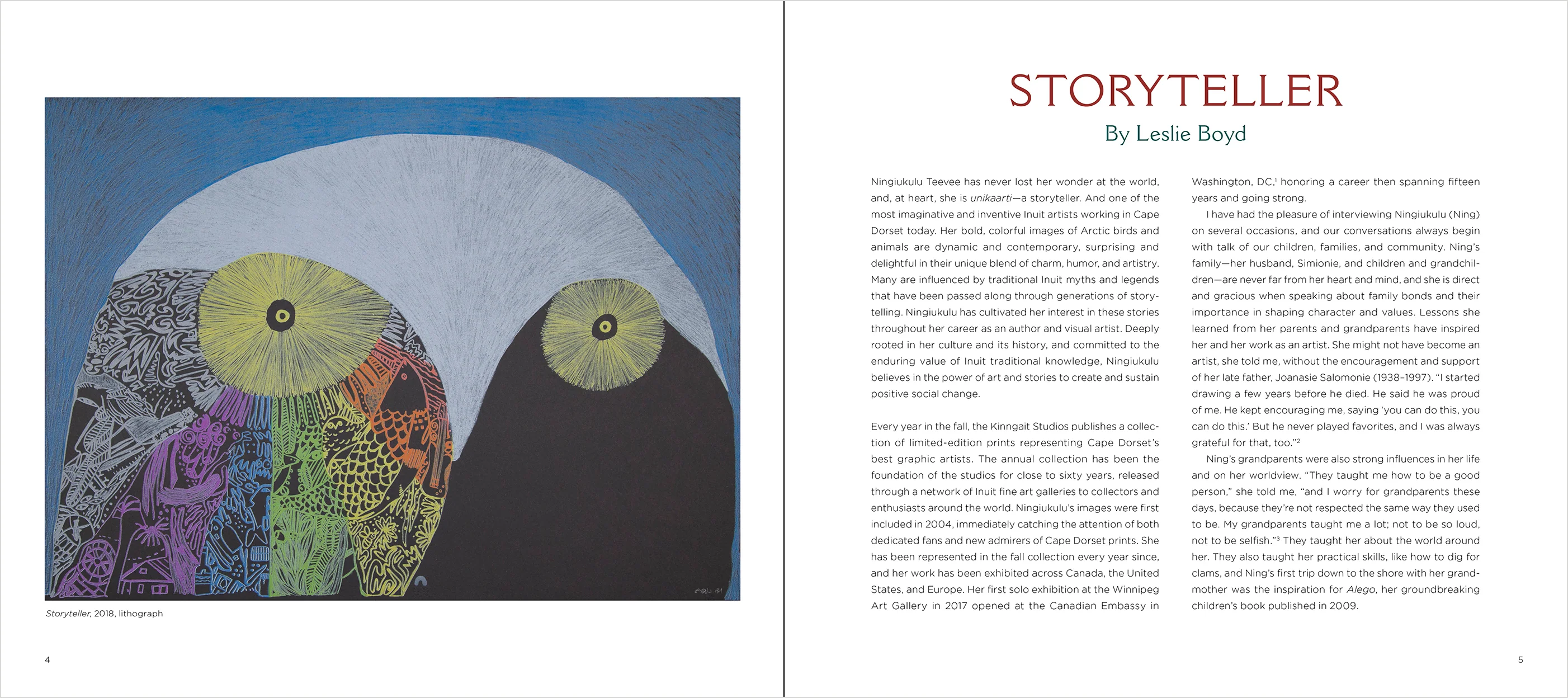 Ningiukulu Teevee: Drawings and Prints from Cape Dorset
