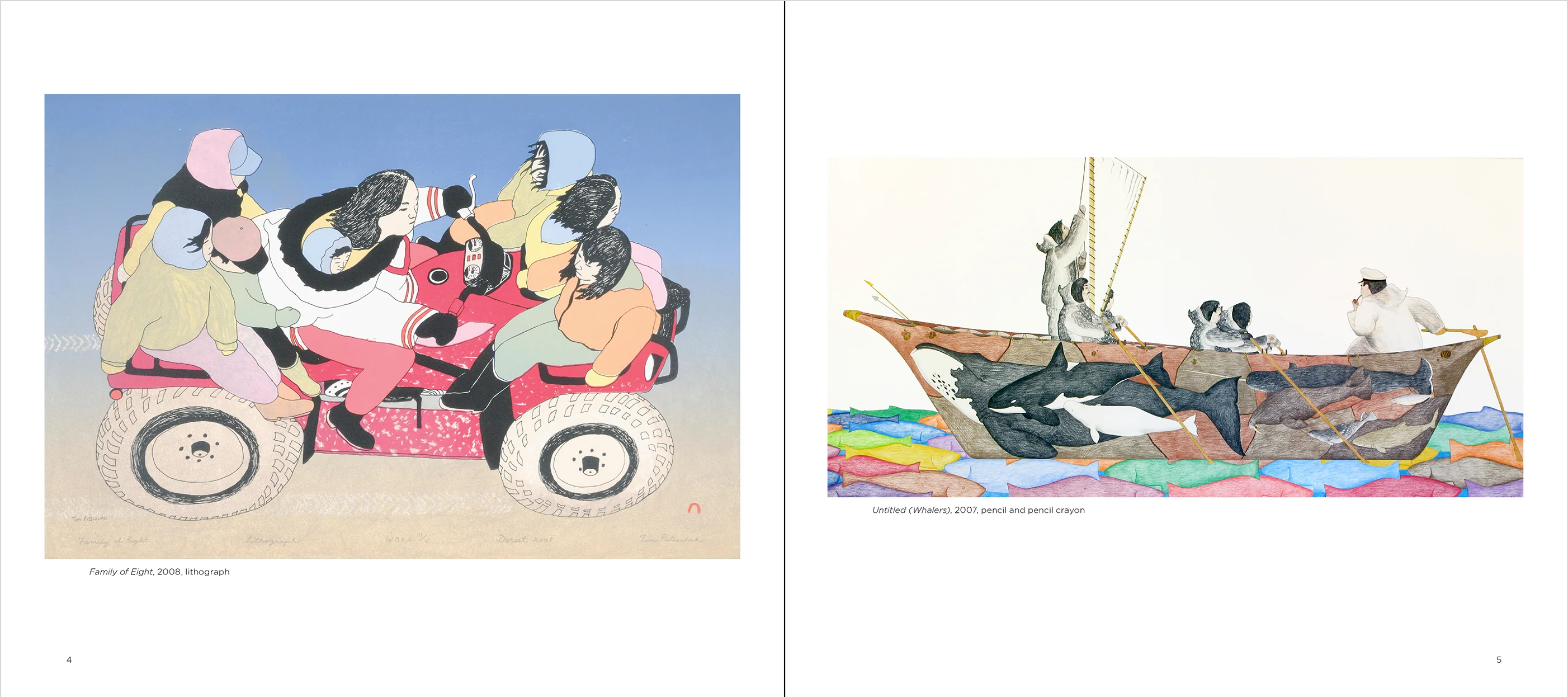 Tim Pitsiulak: Drawings and Prints from Cape Dorset 3 Tim Pitsiulak: Drawings and Prints from Cape Dorset