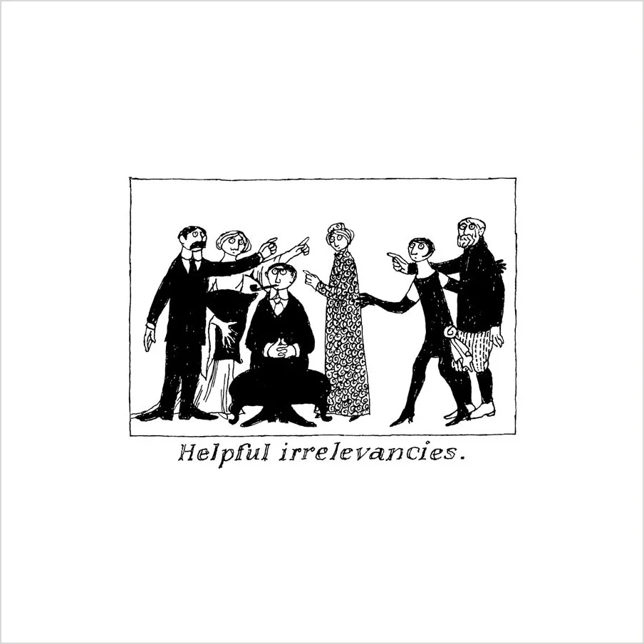 Edward Gorey: Thoughtful Alphabets: The Just Dessert & The Deadly Blotter