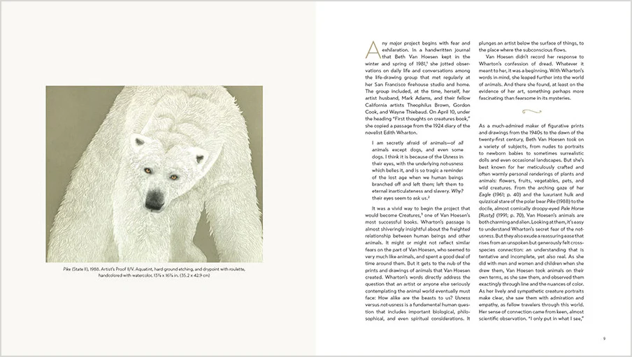 Beth Van Hoesen: Fauna & Flora