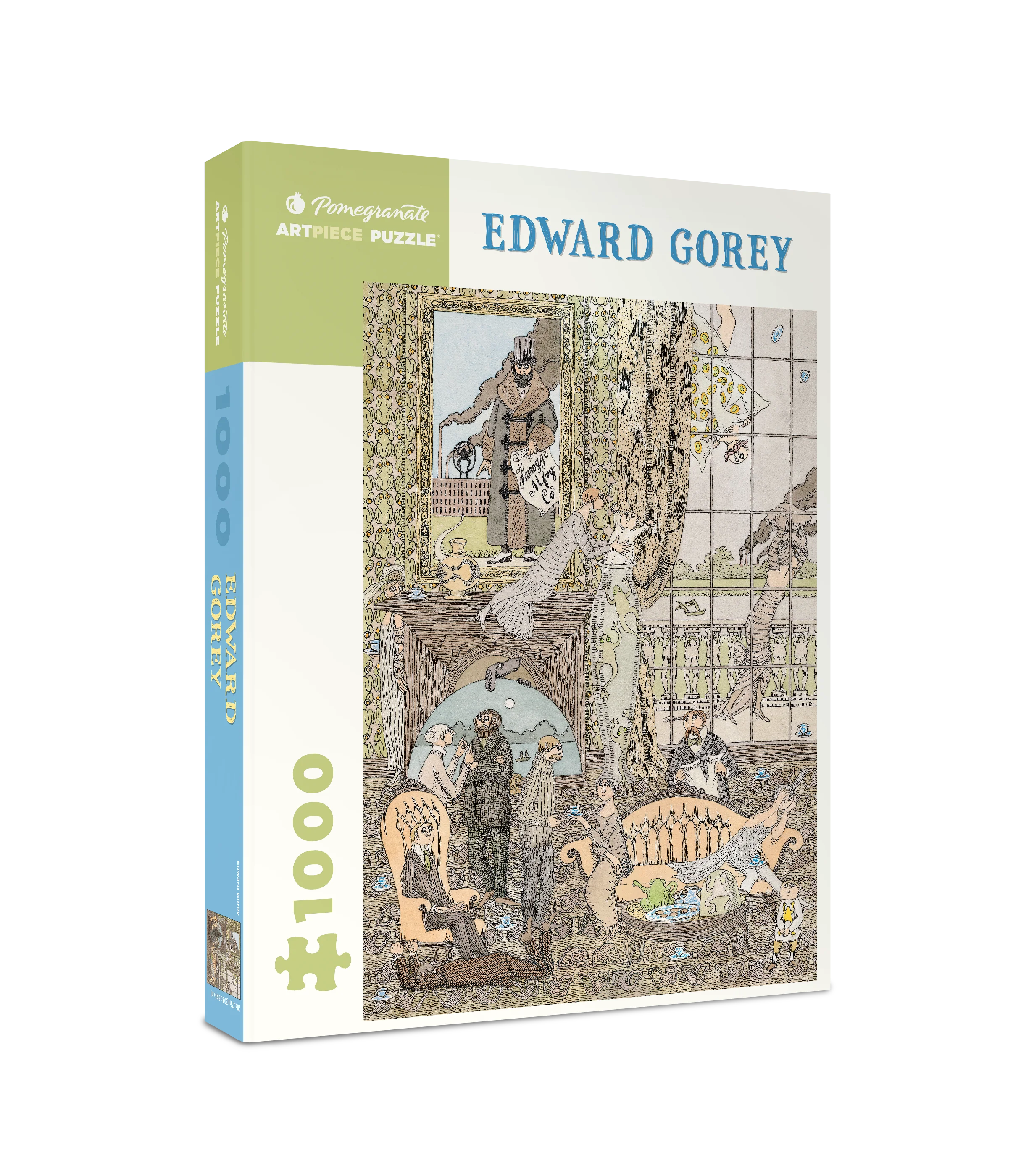 Edward Gorey: Frawgge Mfrg. Co. 1000-piece Jigsaw Puzzle