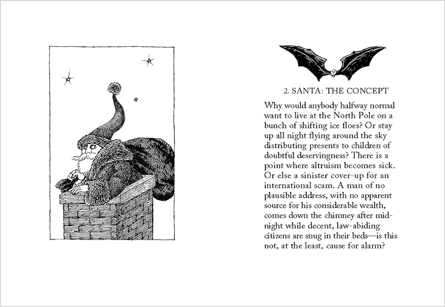 John Updike and Edward Gorey: The Twelve Terrors of Christmas