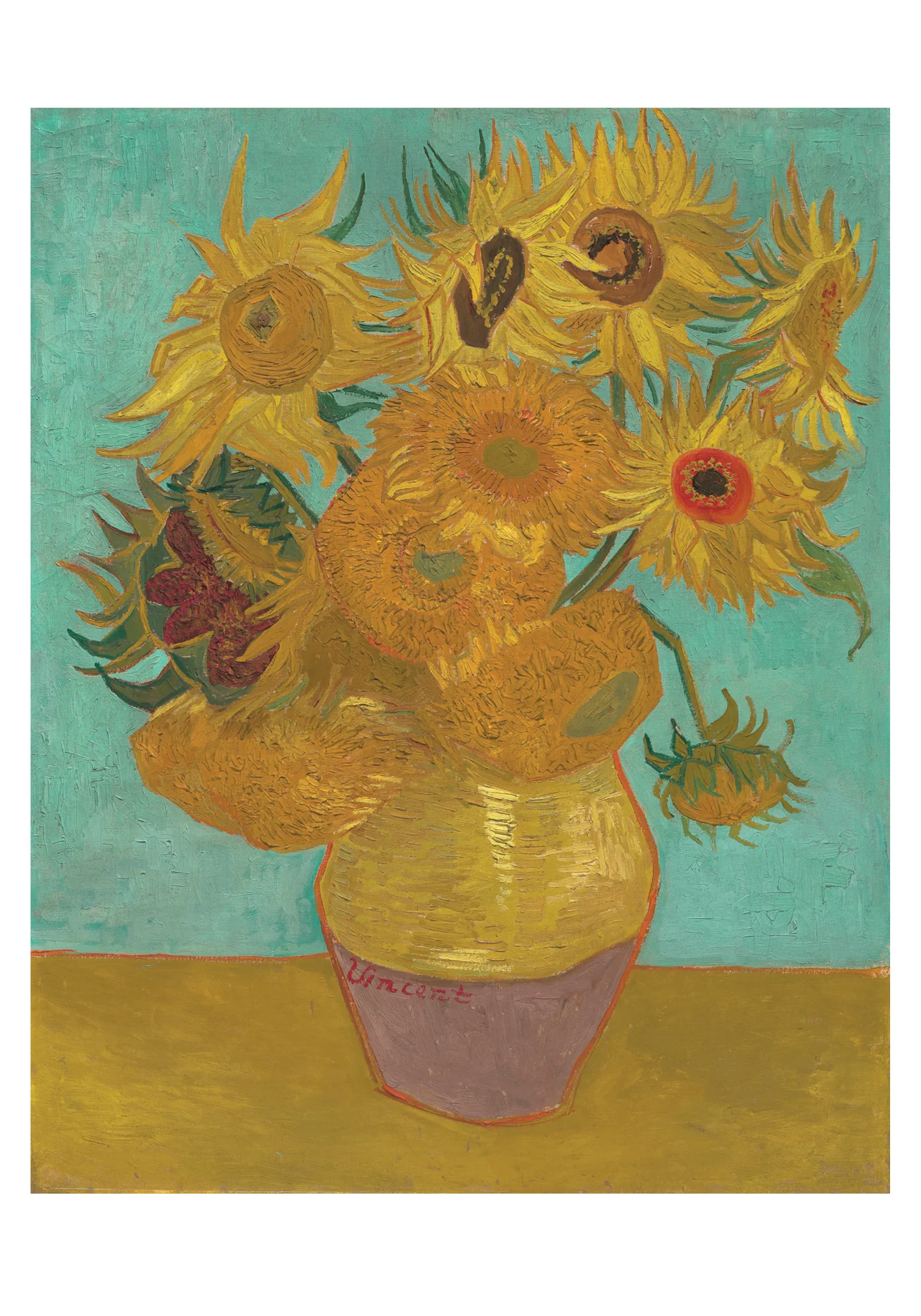 Vincent van Gogh: Sunflowers Small Boxed Cards