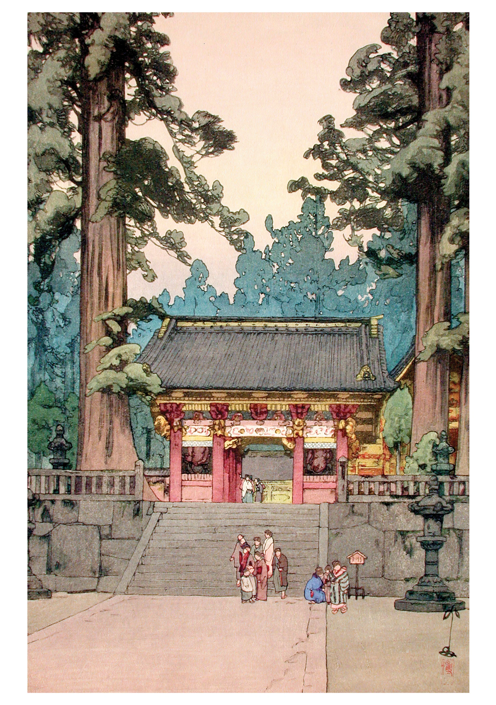 Yoshida Hiroshi Boxed Notecard Assortment 4 Yoshida Hiroshi Boxed Notecard Assortment