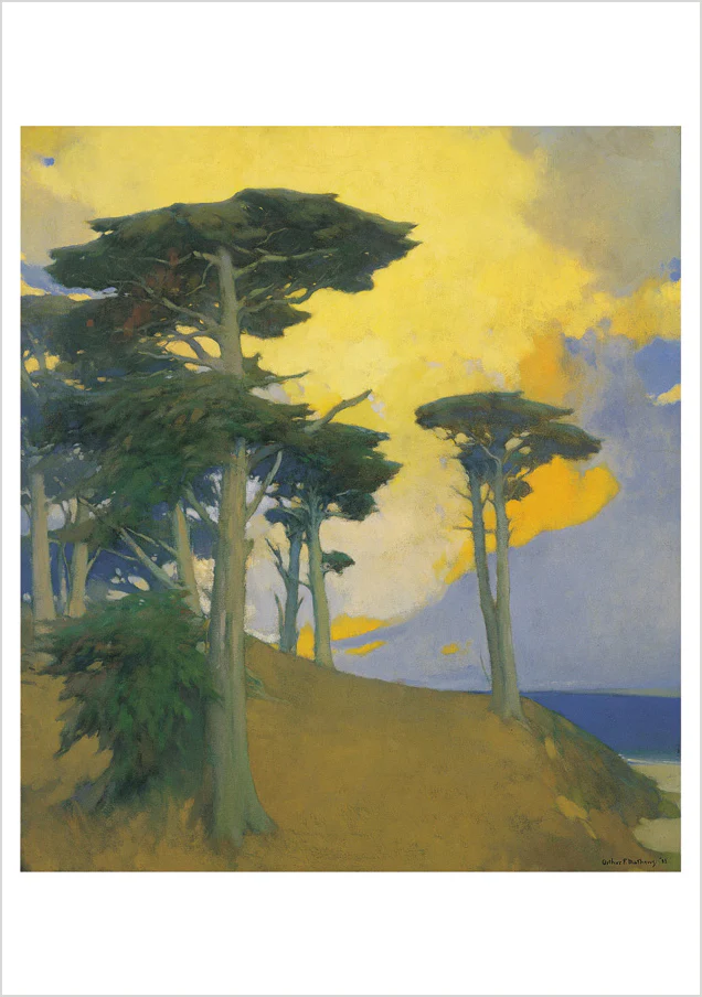Arthur F. Mathews: Cypresses Boxed Notecard Assortment