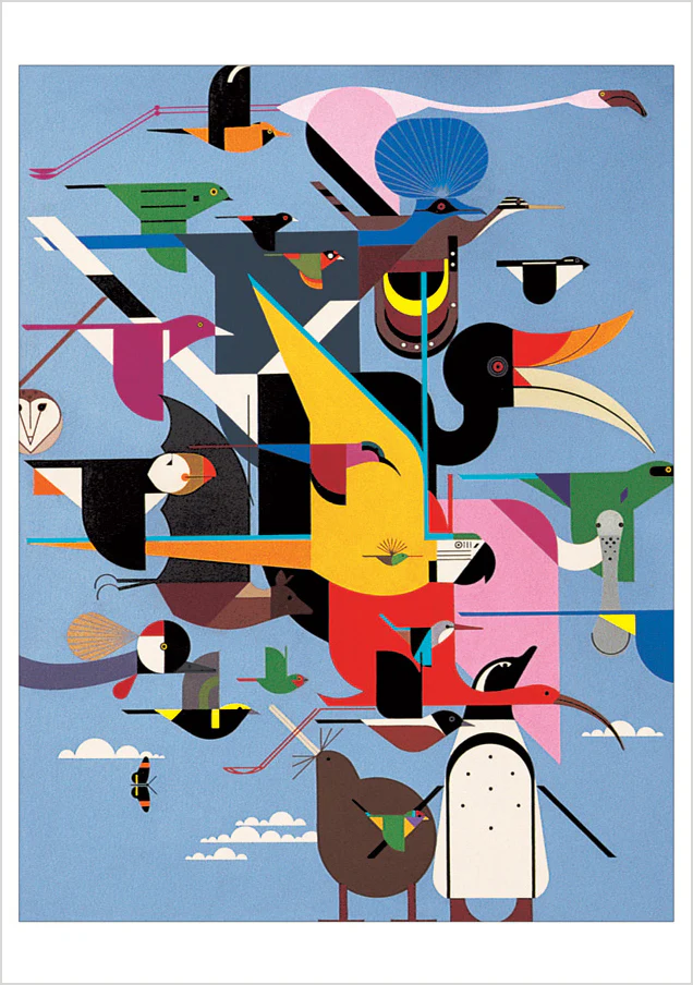 Charley Harper: Wings Notecard Folio 2 Charley Harper: Wings Notecard Folio