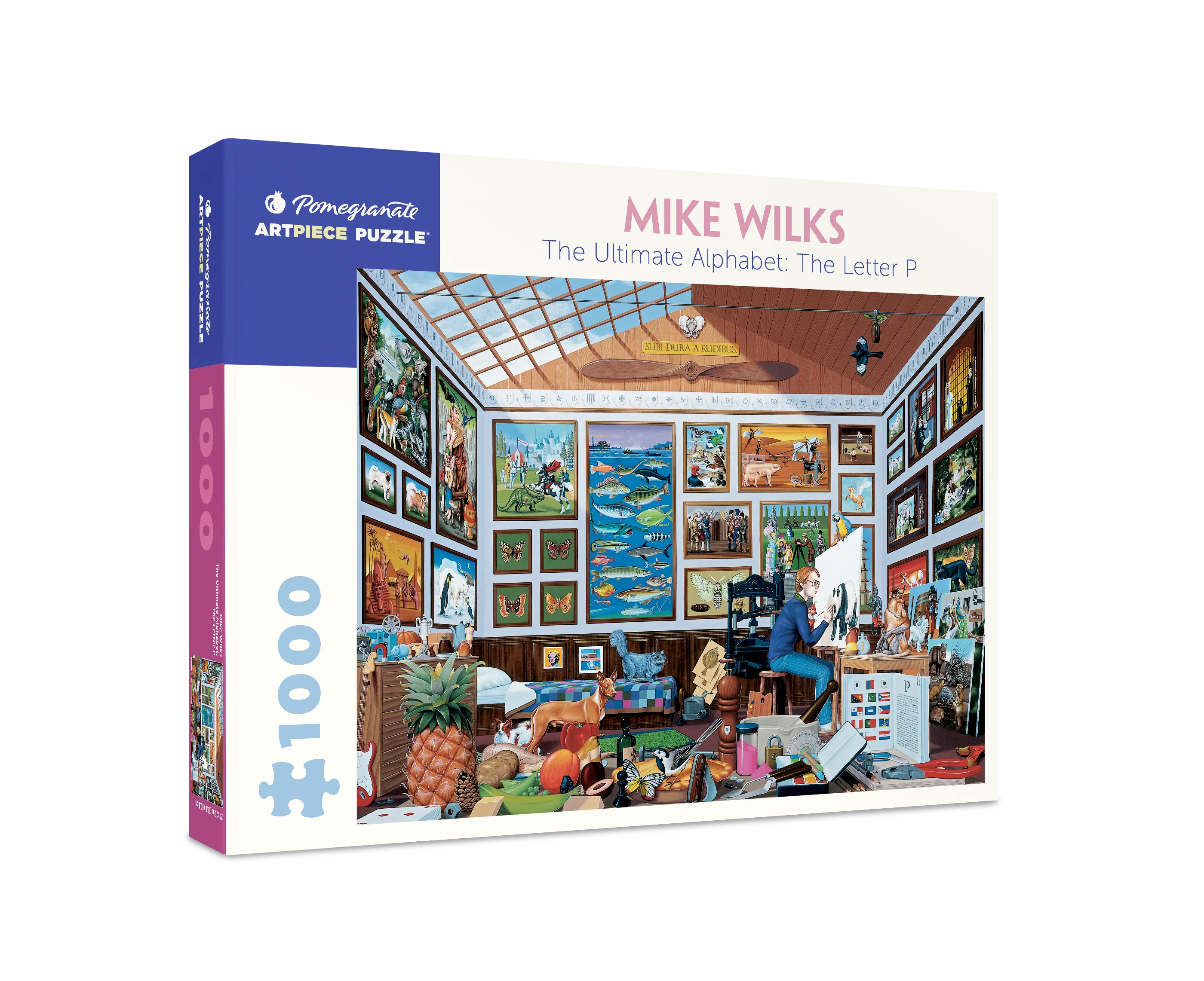 Mike Wilks: The Ultimate Alphabet: The Letter P 1000-piece Jigsaw Puzzle