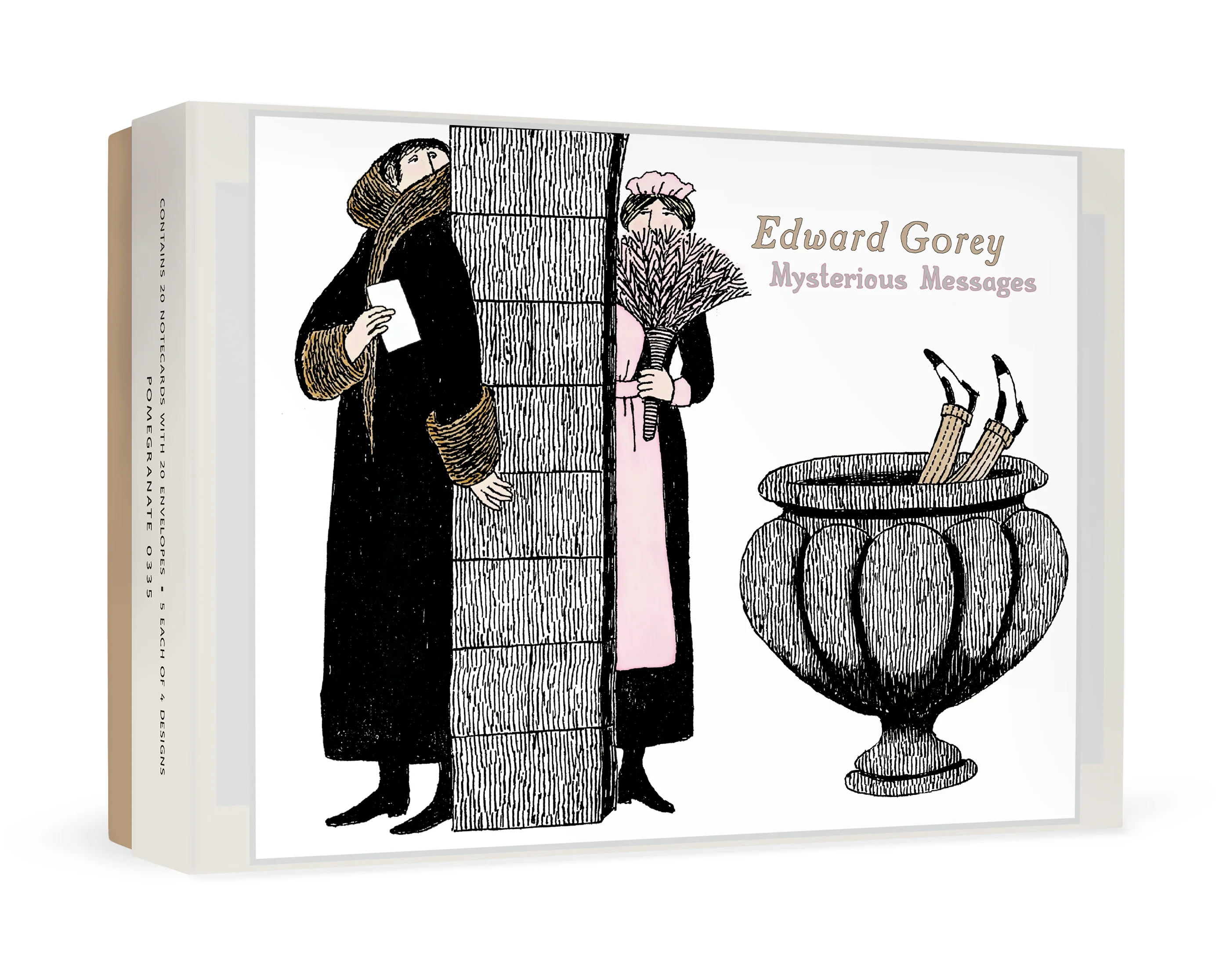 Edward Gorey: Mysterious Messages Boxed Notecard Assortment