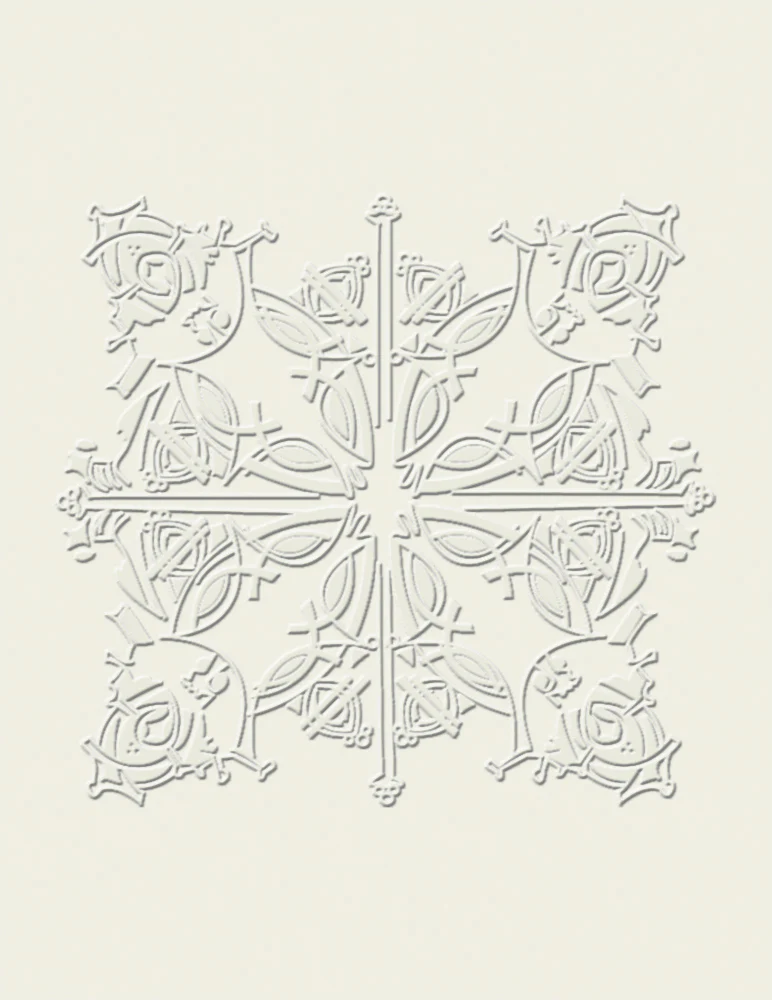 Louis Sullivan Designs Embossed Boxed Notecard Assortment