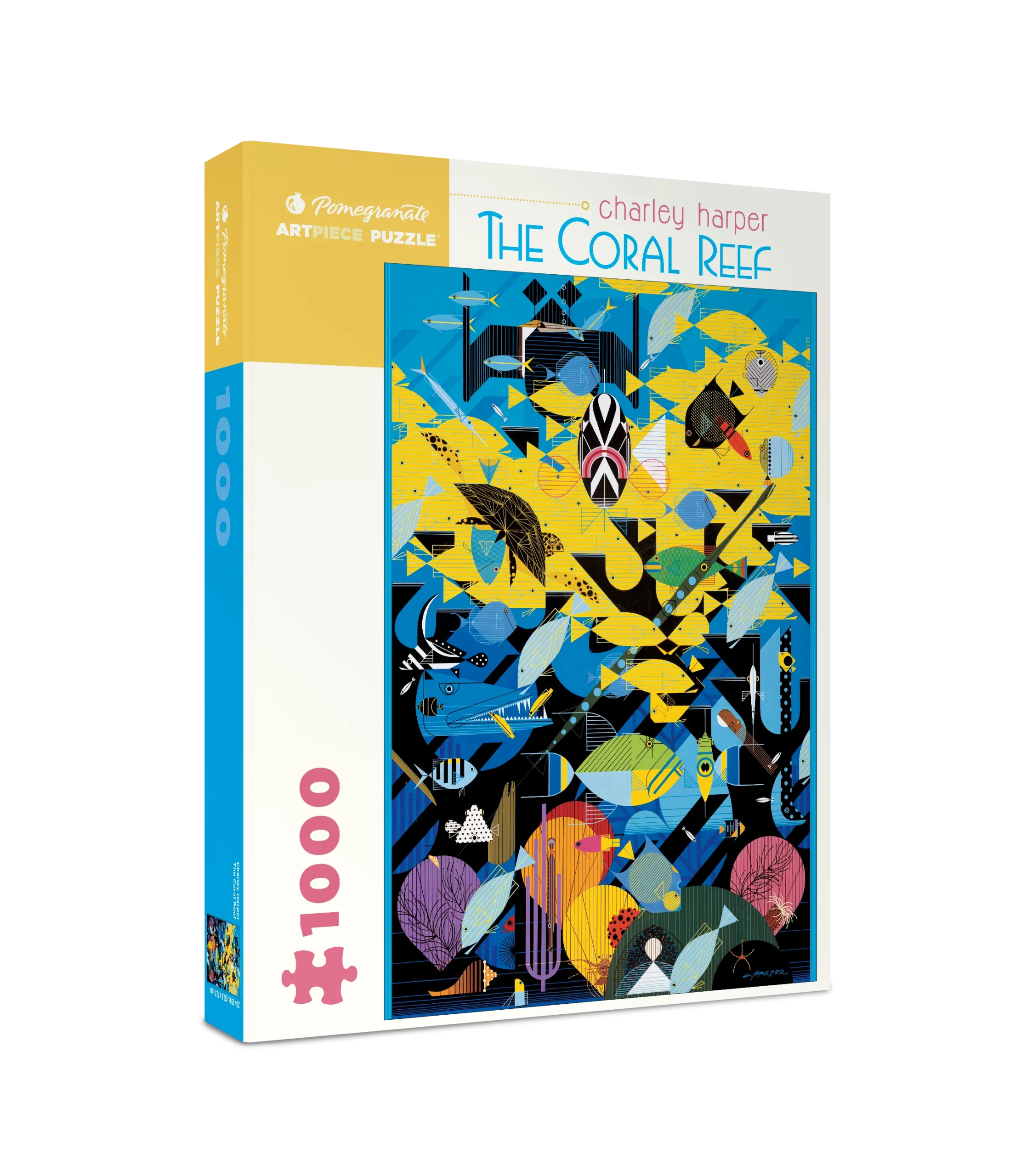 Charley Harper: The Coral Reef 1000-Piece Jigsaw Puzzle