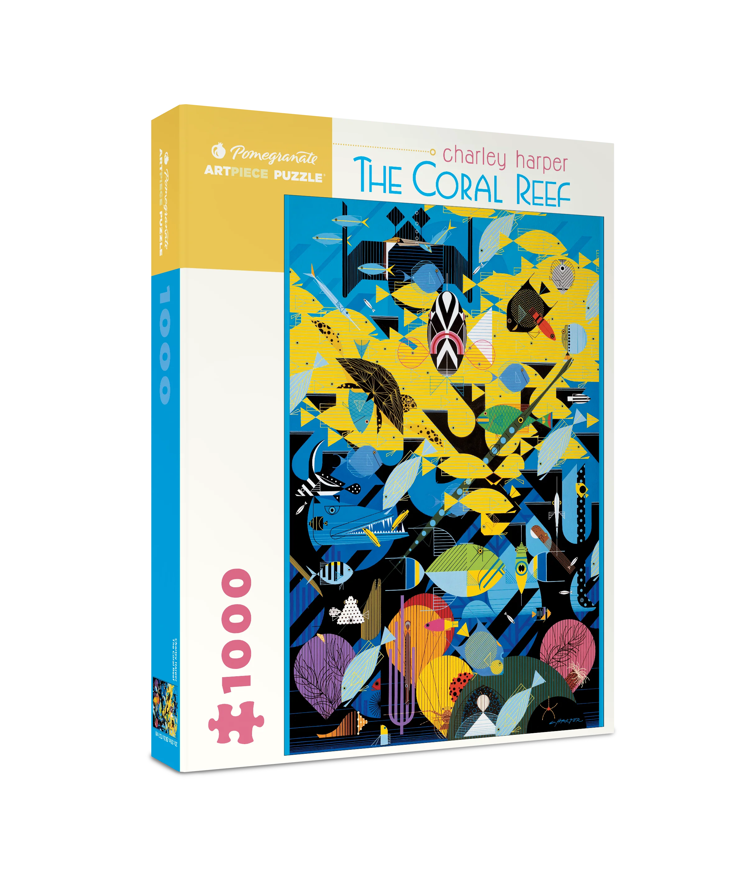 Charley Harper: The Coral Reef 1000-Piece Jigsaw Puzzle