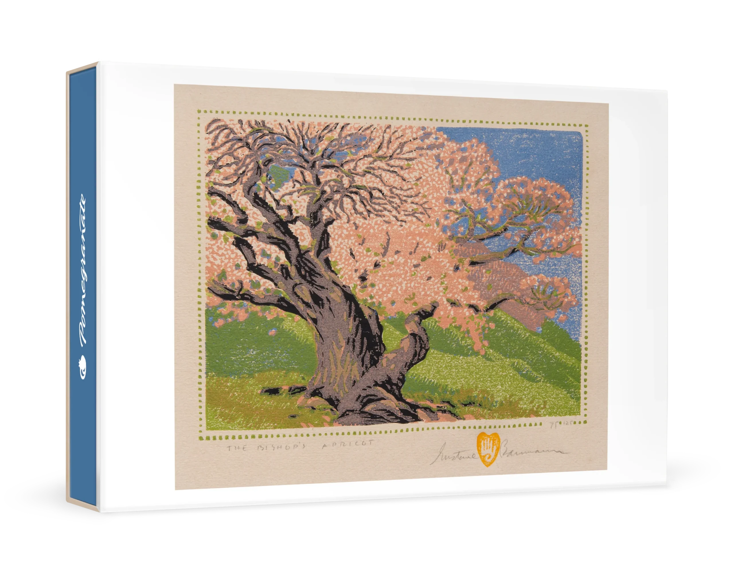 Gustave Baumann: The Bishop’s Apricot Small Boxed Cards