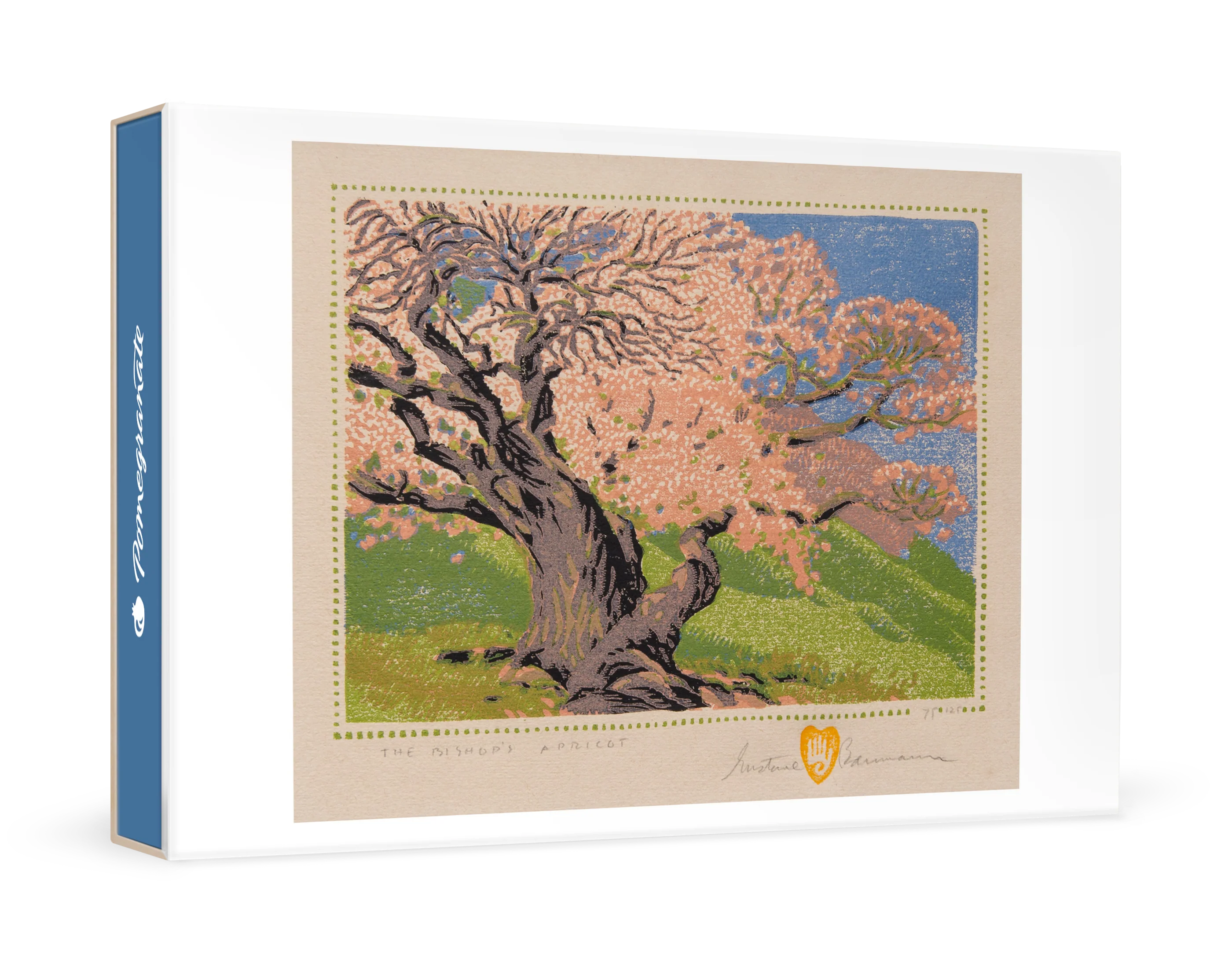 Gustave Baumann: The Bishop’s Apricot Small Boxed Cards