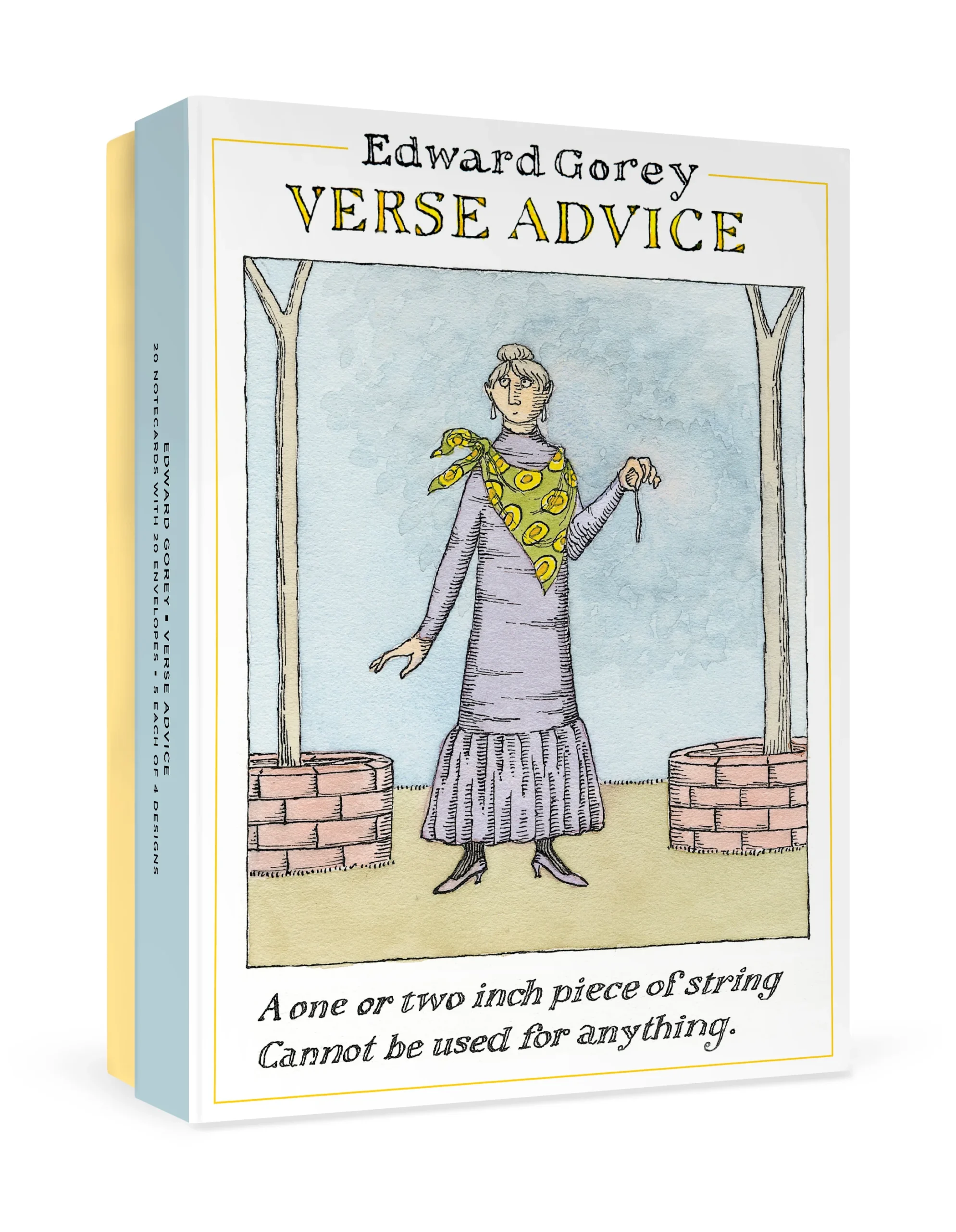 Edward Gorey: Verse Advice Boxed Notecard Assortment 1 Edward Gorey: Verse Advice Boxed Notecard Assortment