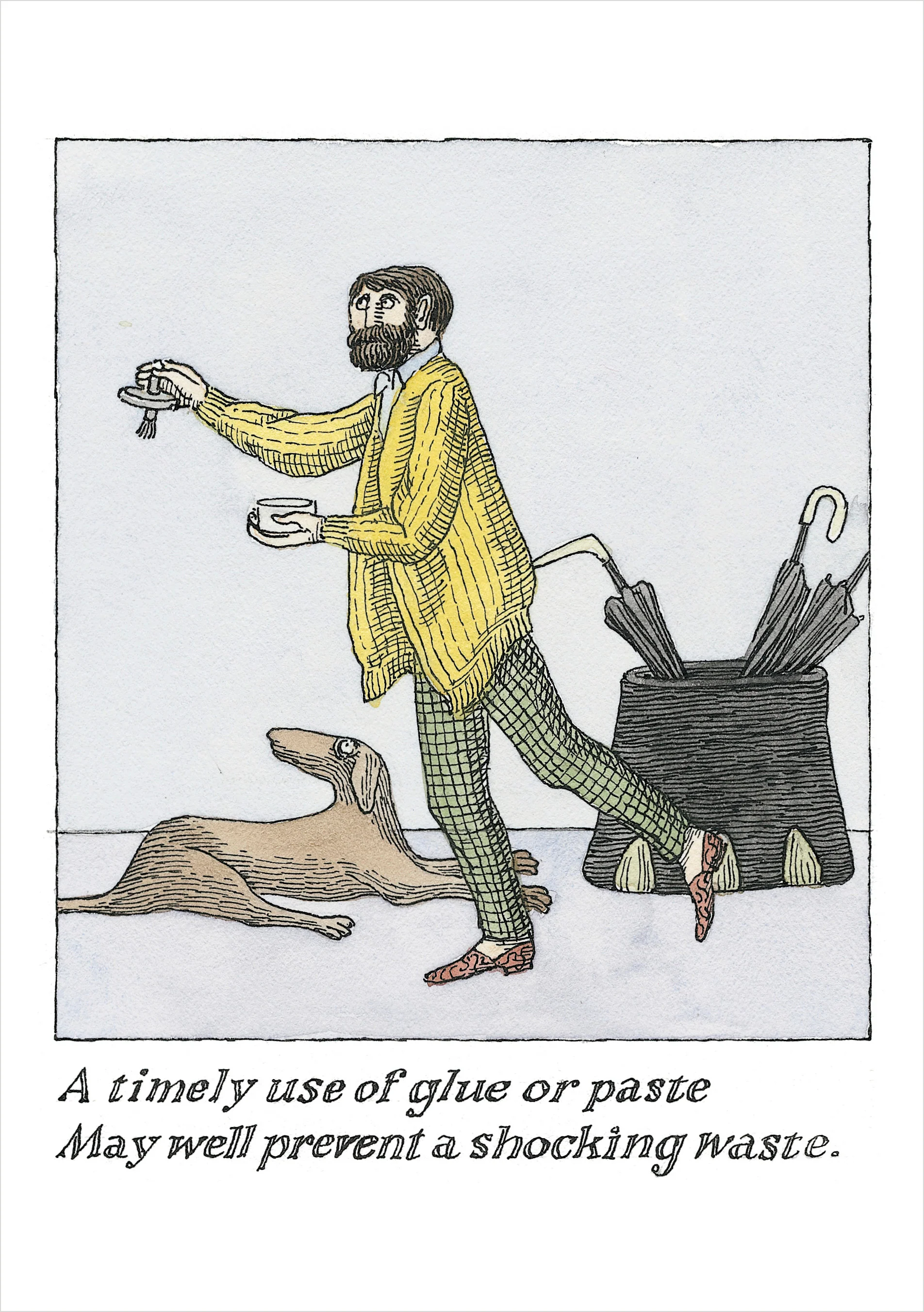 Edward Gorey: Verse Advice Boxed Notecard Assortment 5 Edward Gorey: Verse Advice Boxed Notecard Assortment